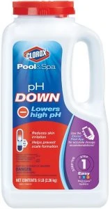 Clorox Pool&Spa pH Down, 5-Pound 10005CLX