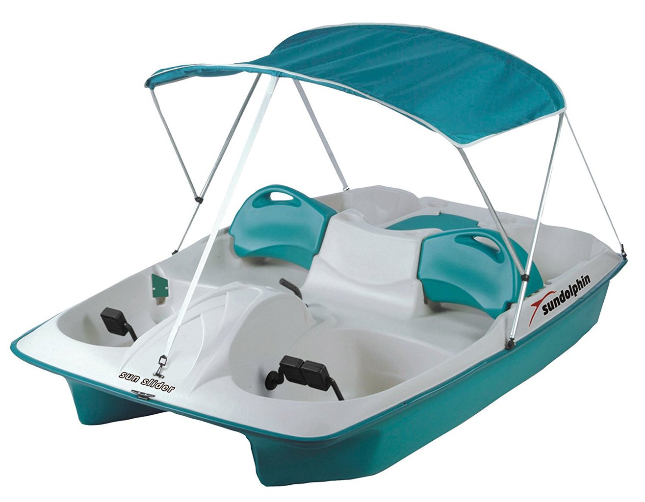 Sun Dolphin Pedal Boat with Canopy