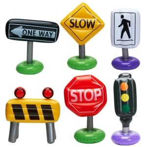 Inflatable Traffic Signs