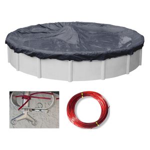 24 ft Round Deluxe Plus Above Ground Winter Cover
