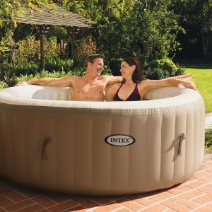 Intex 77-Inches PureSpa Portable Bubble Massage Spa Set