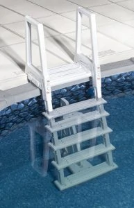 Confer Plastics' In-Pool 45-56 Inch Deluxe Pool Ladder