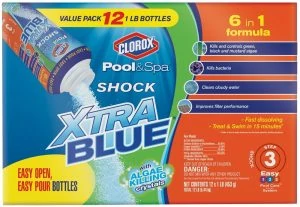 Clorox Pool&Spa Shock Xtra Blue, 12-Pound 33012CLX