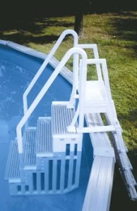 Confer's In-Pool Step and Ladder Complete Set