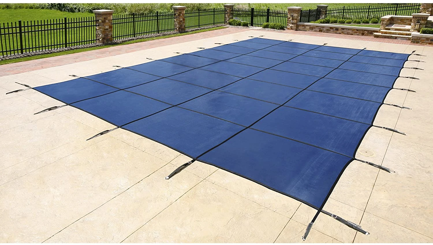 Blue Wave In-ground Safety Cover
