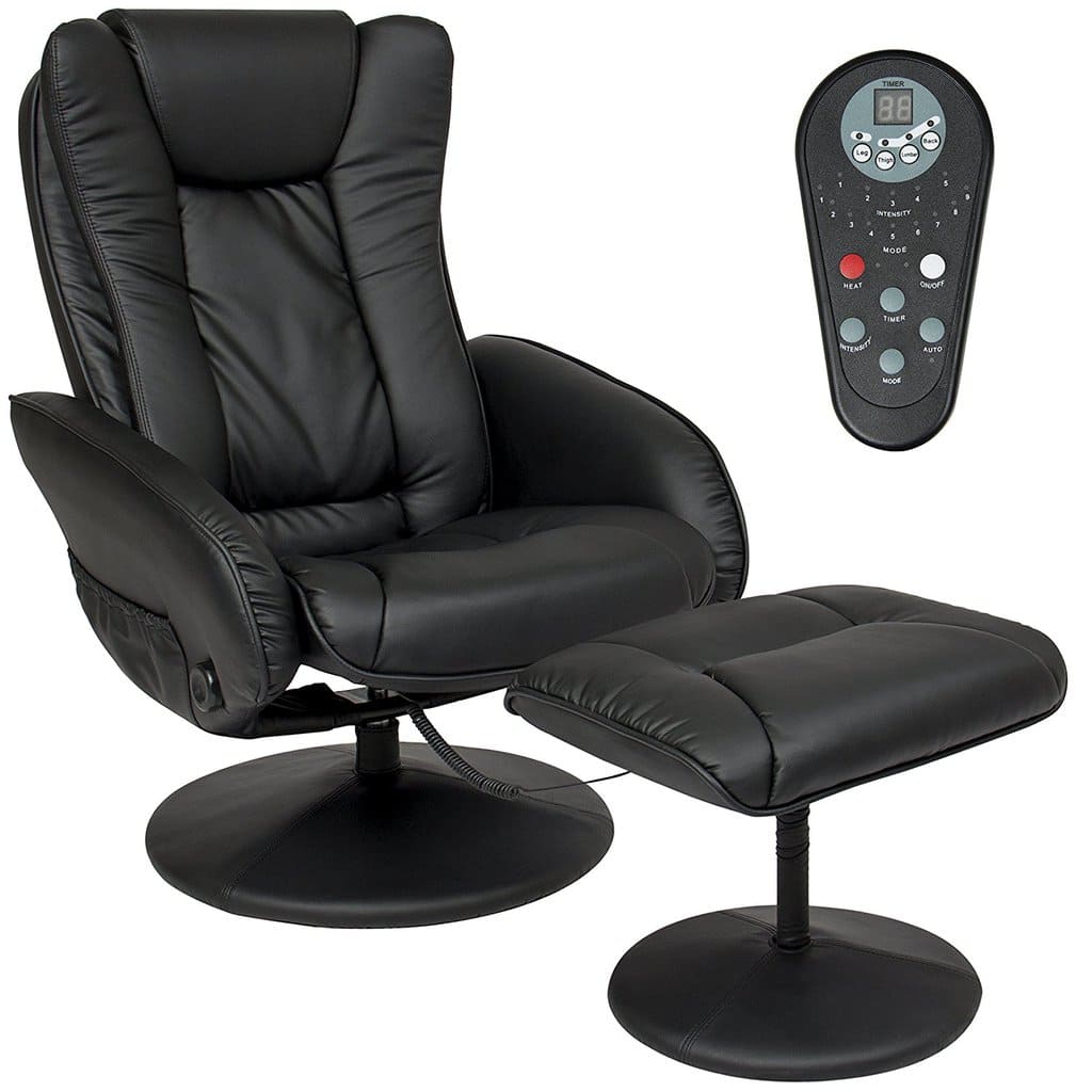 BCP Leather Massage Recliner